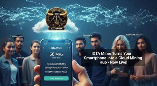 xrp-fans-take-note-–-iota-miner-transforms-your-smartphone-into-a-cloud-mining-hub,-launching-today!